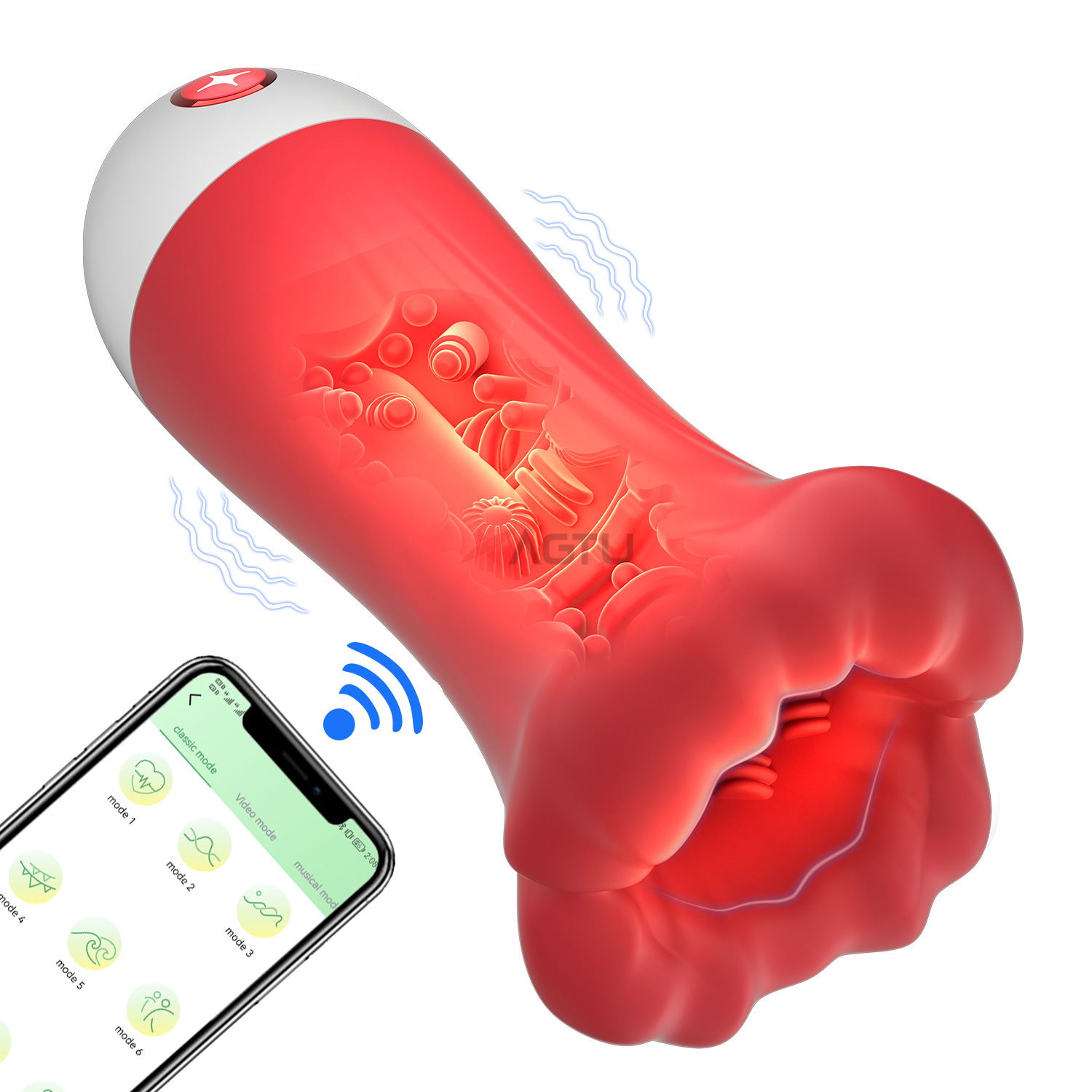 Home Gym App - APP Control Automatic Male Mastubator Deep