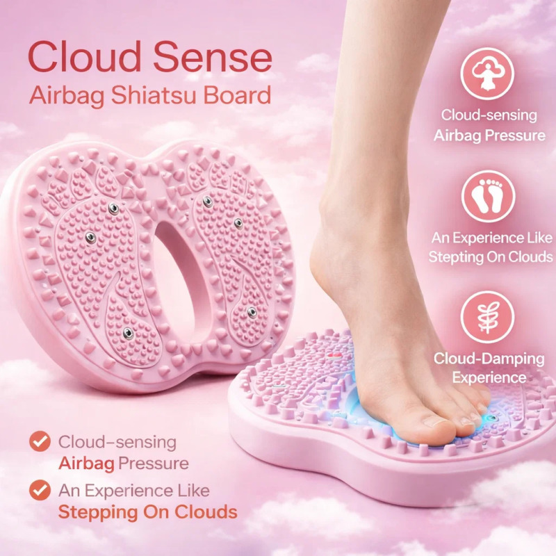 Home Gym App - Inflatable Foot Massager Stepper Pad with