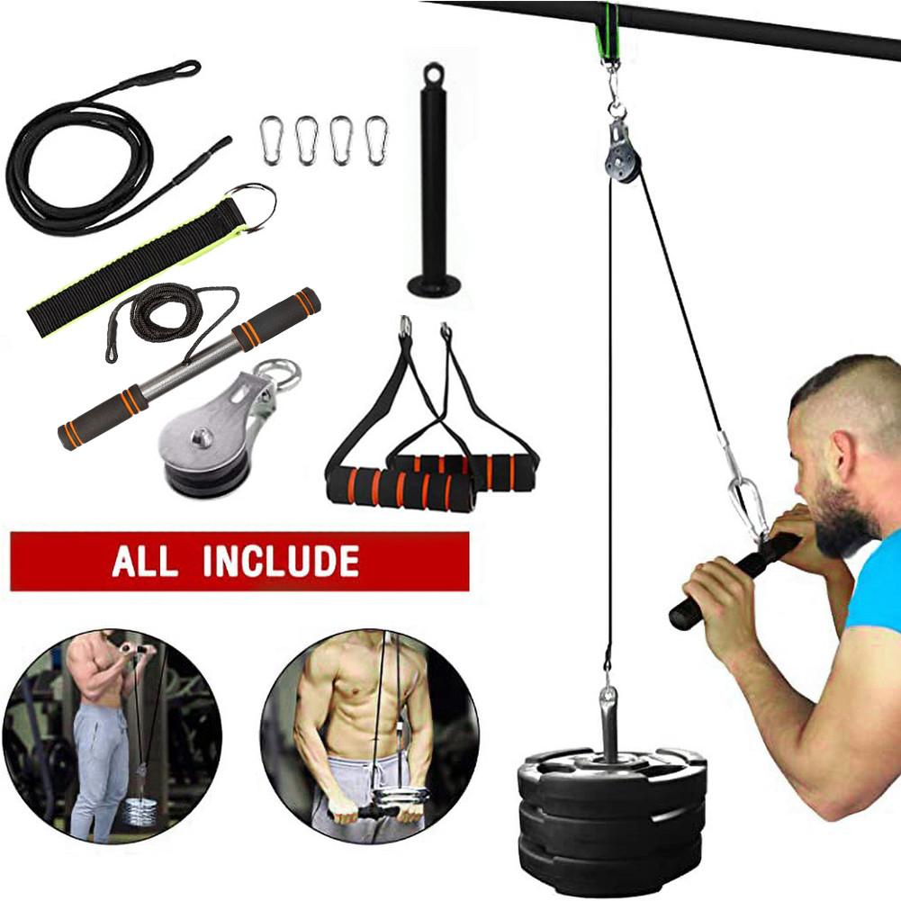 Home Gym Diy Pulley System - Tập Thể Hình Hệ Thống Cáp