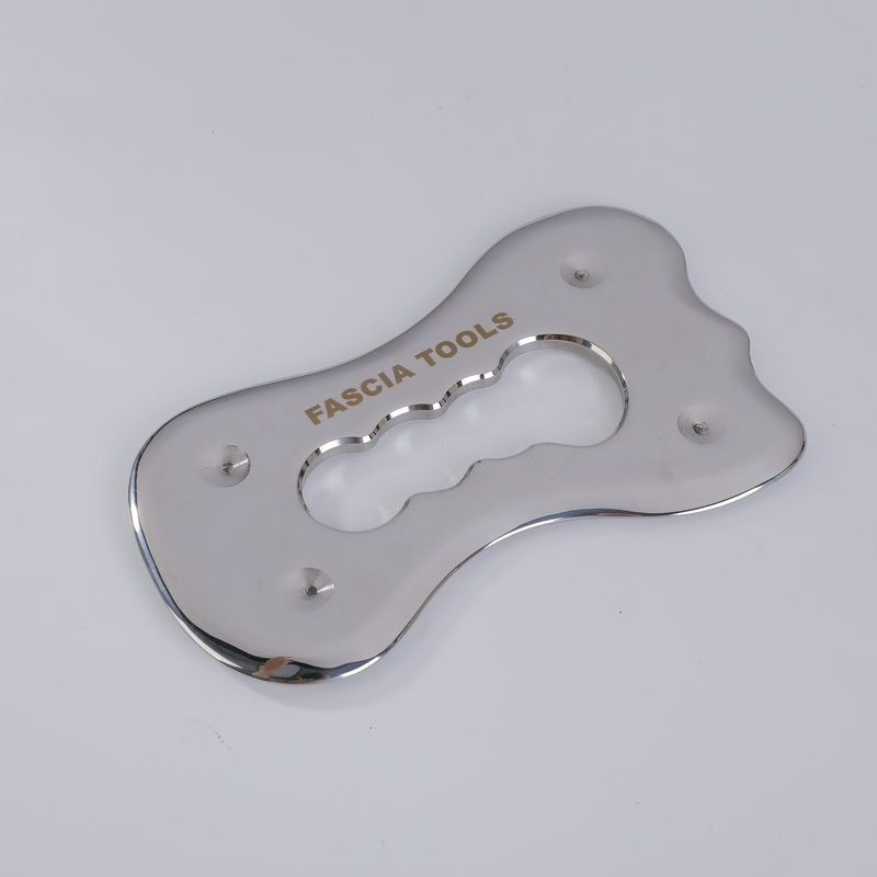 Home Gym Full Body - Hole‑Designed Stainless Steel Gua Sha Board