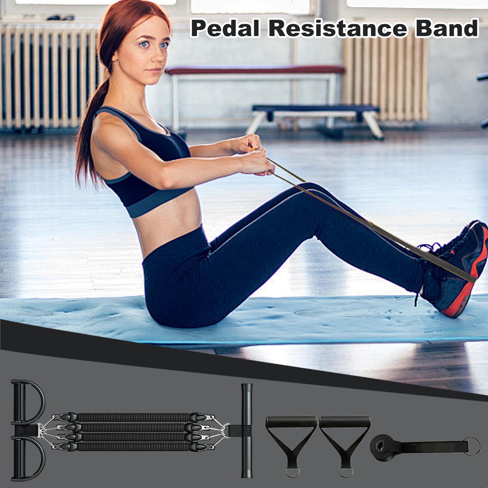Foot Pedal Resistance Band 4-T - đánh giá và giá Home Gym Youtube