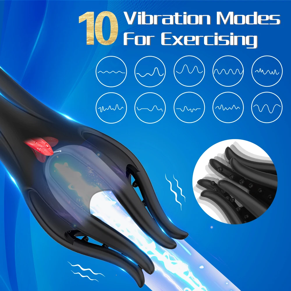 Masturbator for Men Glans Vibr - đánh giá và giá Home Gym App