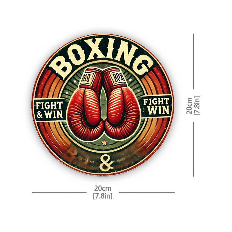 Room Decor 1pc Retro Boxing Gy - đánh giá và giá Home Gym Decor