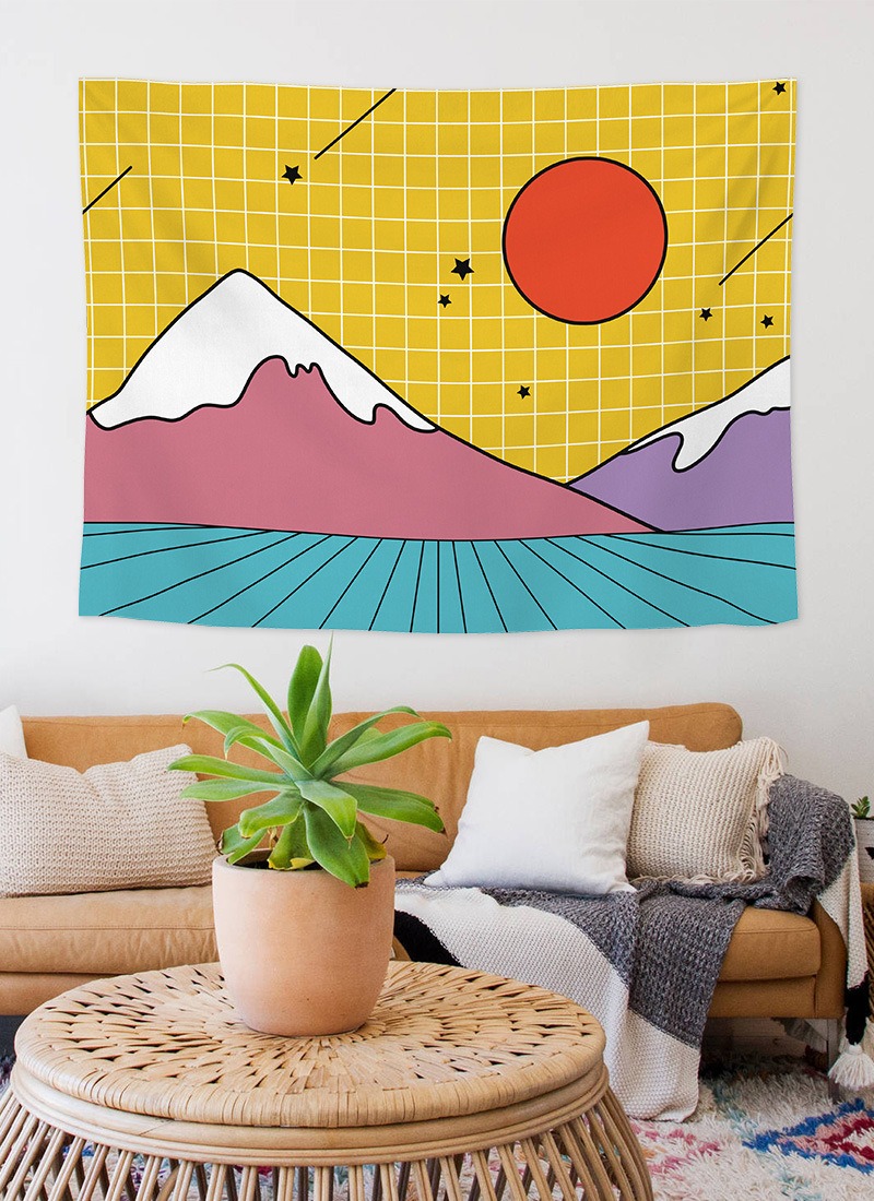 Abstract Cartoon Background Ha - đánh giá và giá Home Gym Decor