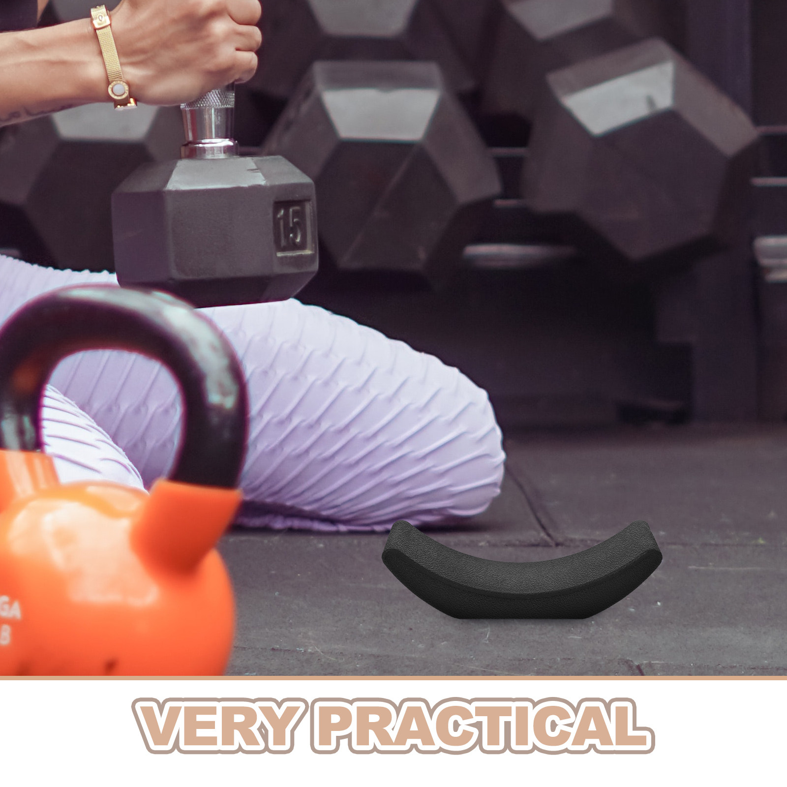 4Pcs Dumbbell Rack Stand Rubbe - đánh giá và giá Home Gym Gym