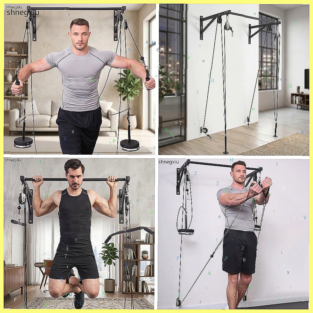 Wall Mounted DIY Fitness Pulle - đánh giá và giá Home Gym Equipment Diy