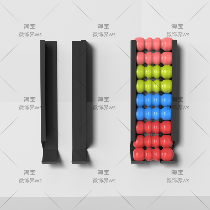 ‌Wall Mounted Sports Ball Rack - đánh giá và giá Home Gym Yoga Storage