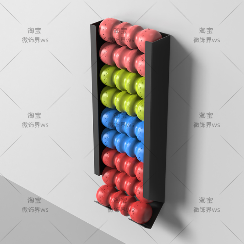 ‌Wall Mounted Sports Ball Rack - đánh giá và giá Home Gym Yoga Storage
