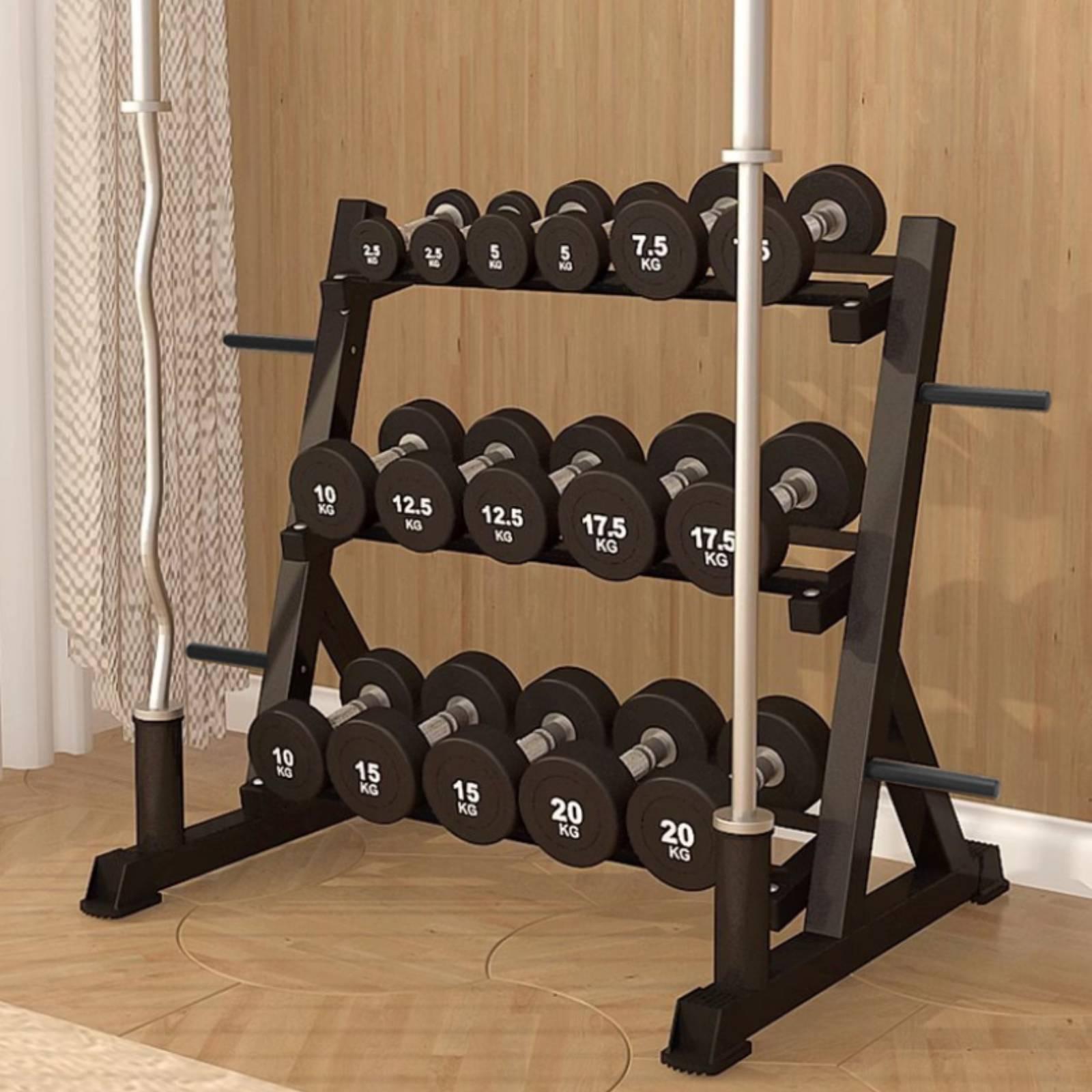 3 Tier Dumbbell Rack Saving He - đánh giá và giá Home Gym Gym