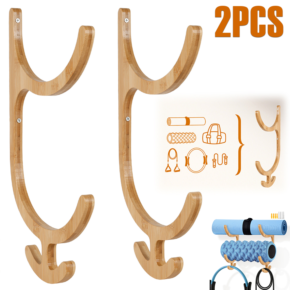 2Pcs Yoga Mat Storage Rack Wal - đánh giá và giá Home Gym Yoga Storage