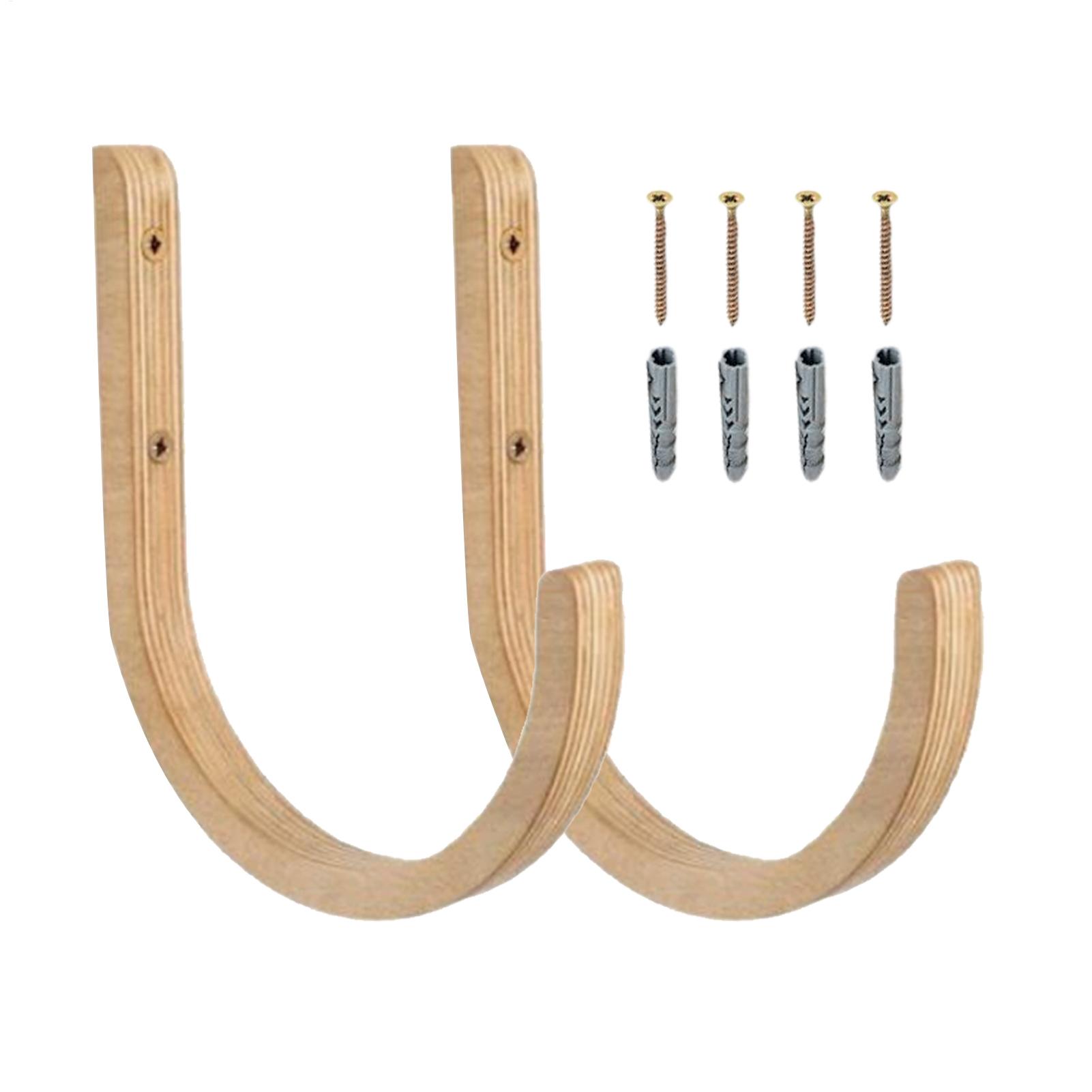 Yoga Mat Holder 2 Pieces Woode - đánh giá và giá Home Gym Yoga Storage