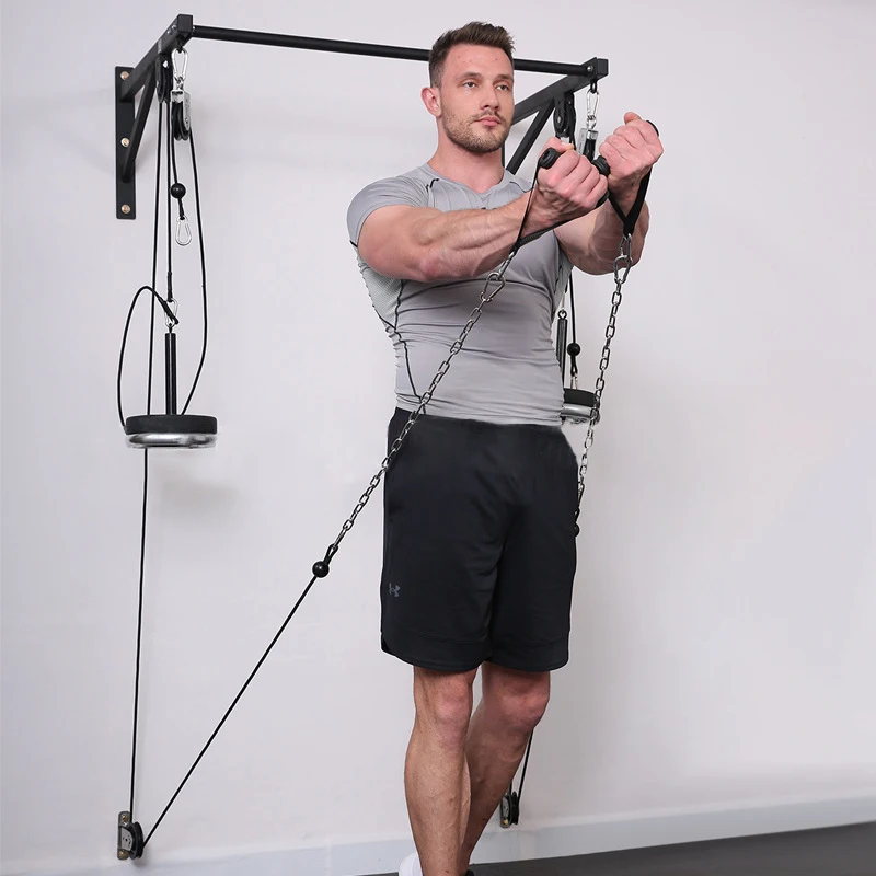 Wall Mounted DIY Fitness Pulle - đánh giá và giá Home Gym Equipment Diy