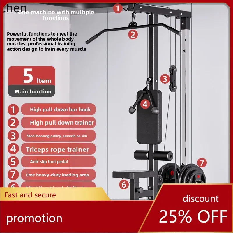 YY- Pull Down Trainer Home Sin - đánh giá và giá Home Gym One Machine