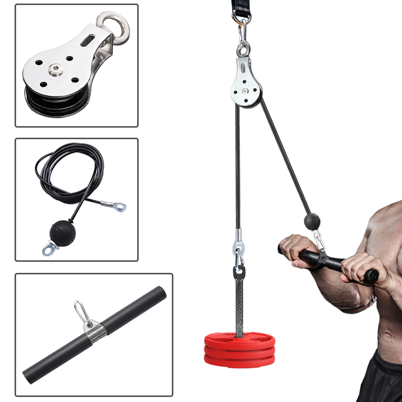 Gym Fitness DIY Pully Cable Ma - đánh giá và giá Home Gym Equipment Diy