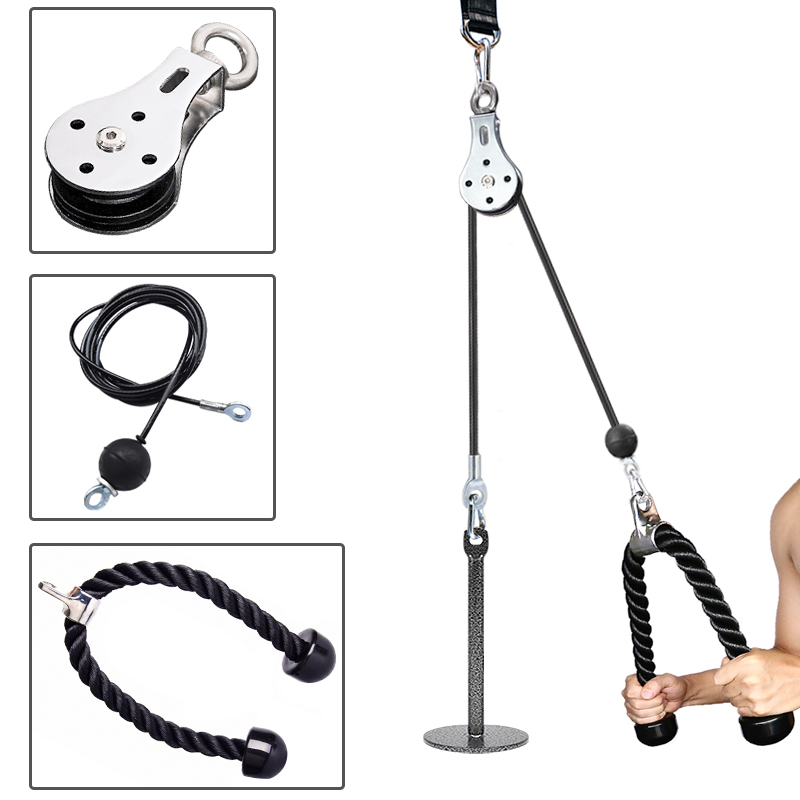Gym Fitness DIY Pully Cable Ma - đánh giá và giá Home Gym Equipment Diy