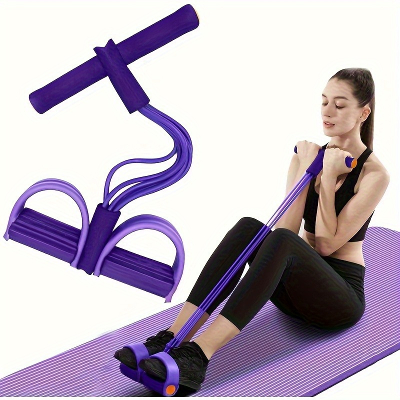 1 Pc 6-Tube Purple Yoga Resist - đánh giá và giá Home Gym Youtube