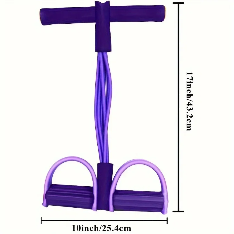 1 Pc 6-Tube Purple Yoga Resist - đánh giá và giá Home Gym Youtube