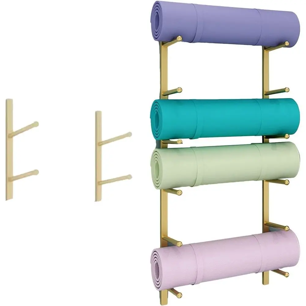 Wall-Mounted Metal Gym Rack fo - đánh giá và giá Home Gym Yoga Storage