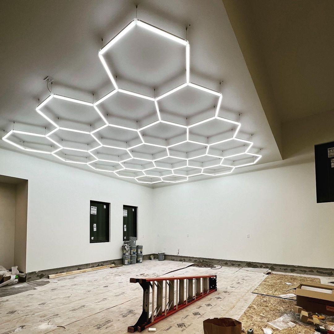 Hot Sell Hexagonal LED Light U - đánh giá và giá Home Gym Youtube