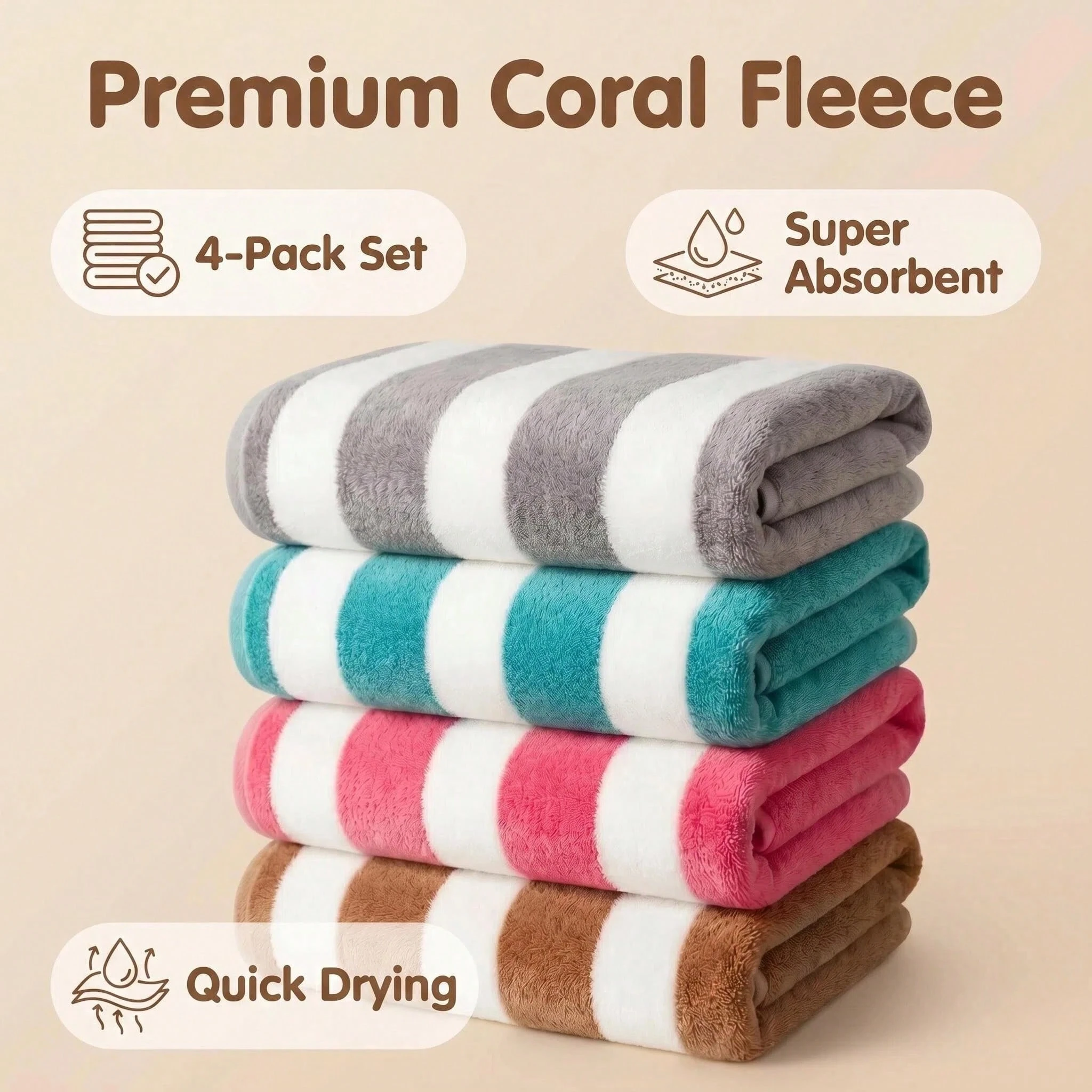 Ultra-Soft  Large Beach Towel  - đánh giá và giá Home Gym One Machine