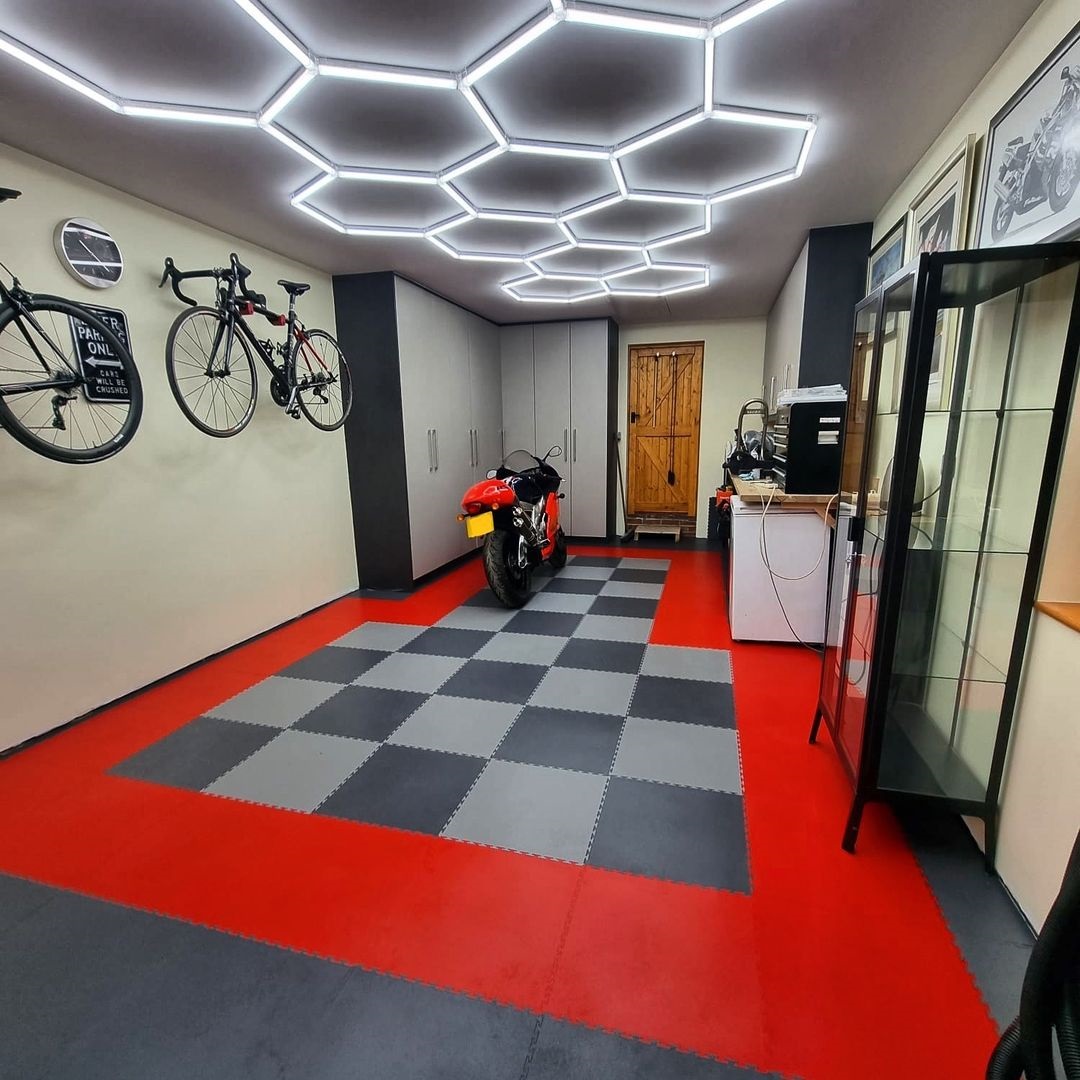 Hexagonal Garage Light 110-240 - đánh giá và giá Home Gym Youtube