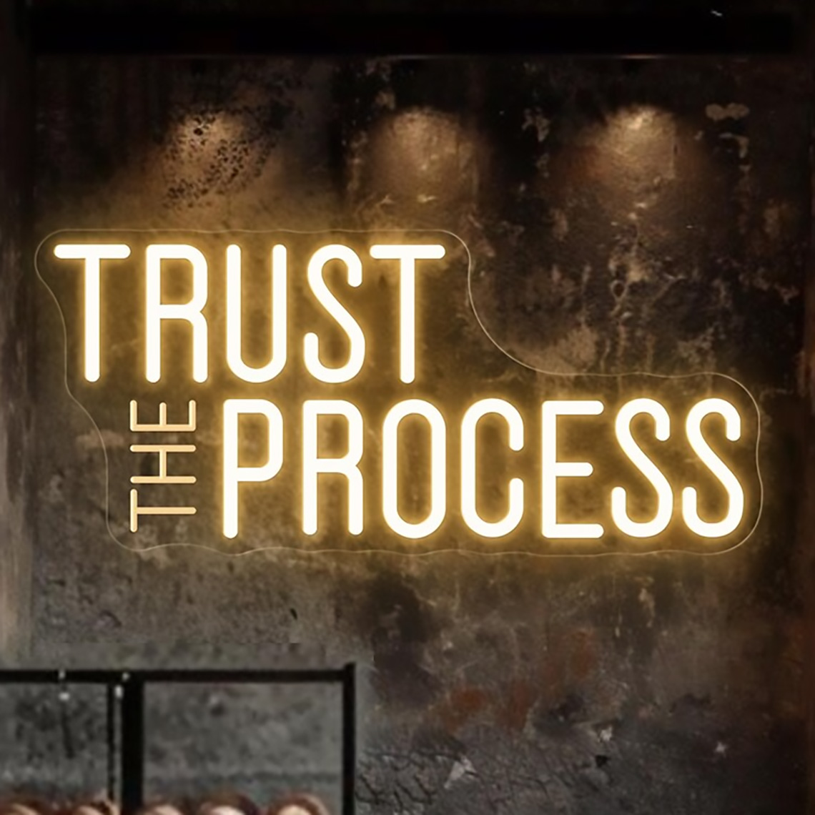 Trust The Process Neon Sign, C - đánh giá và giá Home Gym Quotes