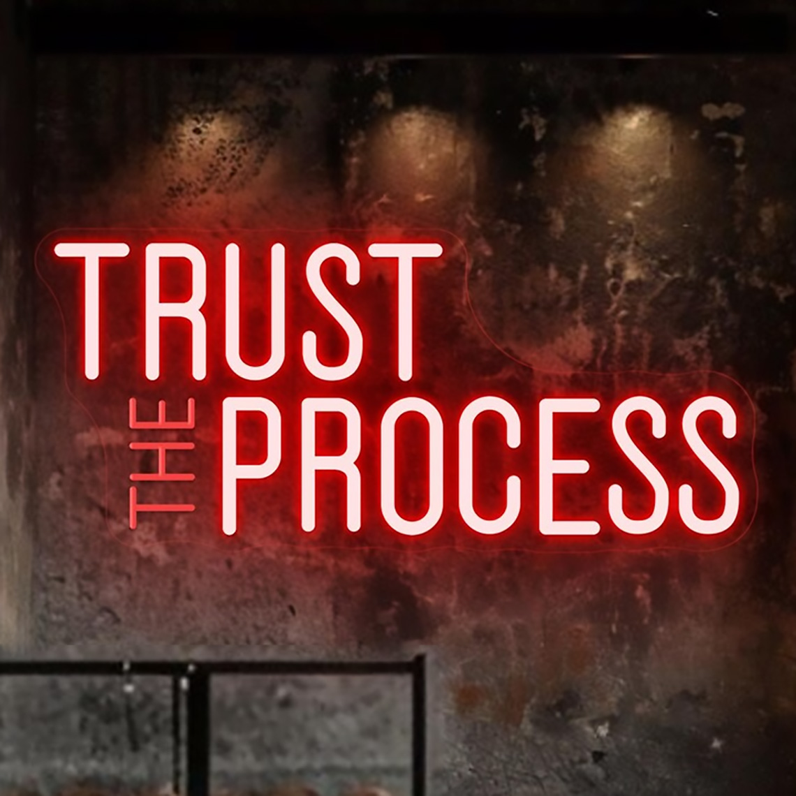 Trust The Process Neon Sign, C - đánh giá và giá Home Gym Quotes