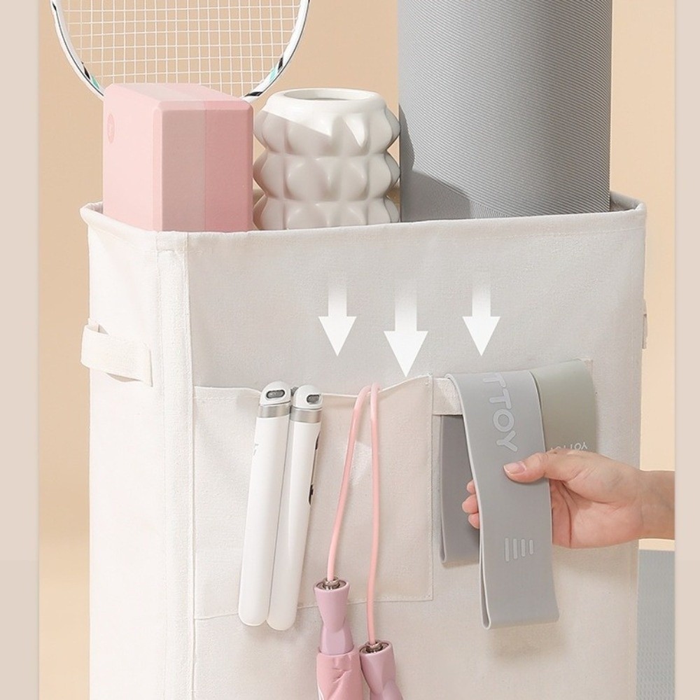 Folding Yoga Mat Storage Baske - đánh giá và giá Home Gym Yoga Storage