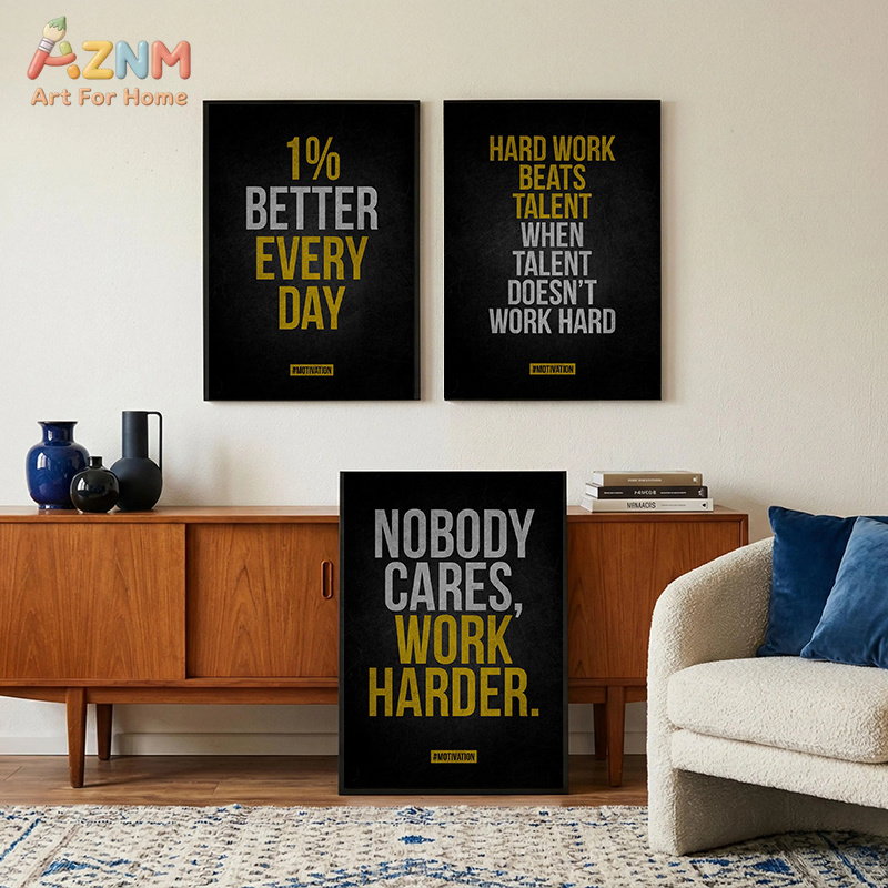 AZNM Motivational Quote Canvas - đánh giá và giá Home Gym Quotes