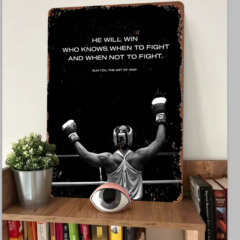 Sun Tzu Quote Boxing Themed Me - đánh giá và giá Home Gym Quotes
