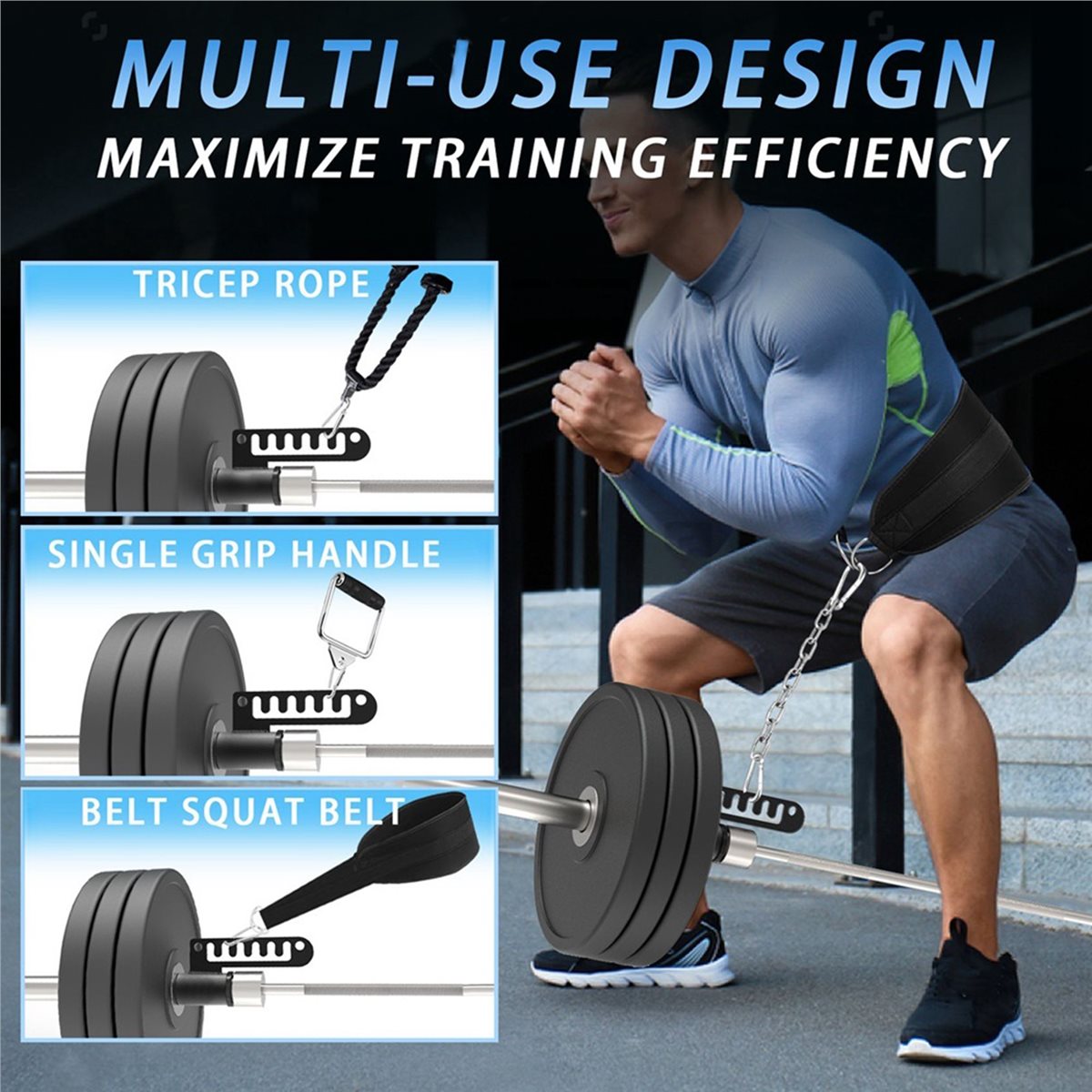 【COUNTDOWN DEAL】 Belt Squat Ba - đánh giá và giá Home Gym One Machine