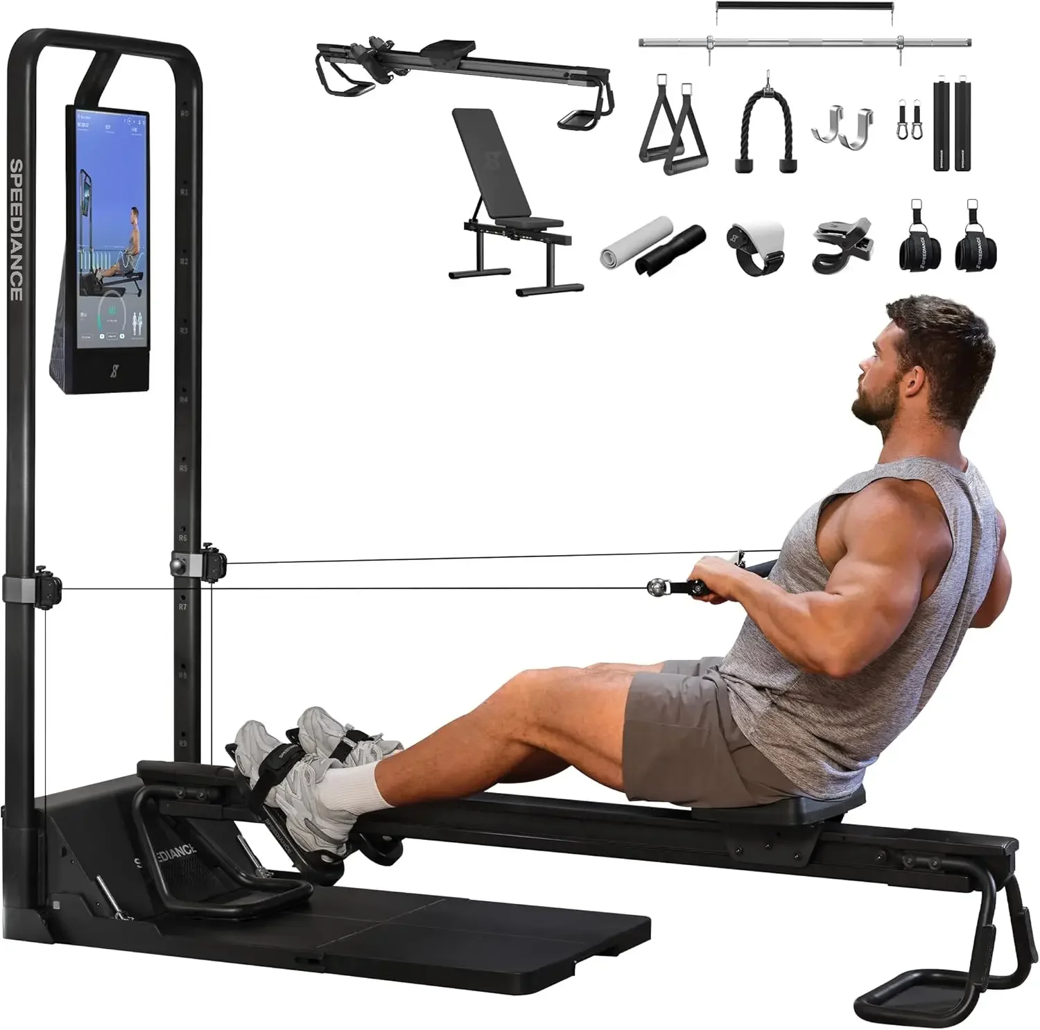 Gym Monster 2 Smart Home Gym A - đánh giá và giá Home Gym One Machine