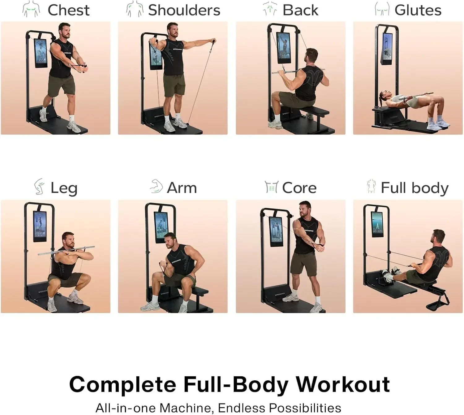 Gym Monster 2 Smart Home Gym A - đánh giá và giá Home Gym One Machine