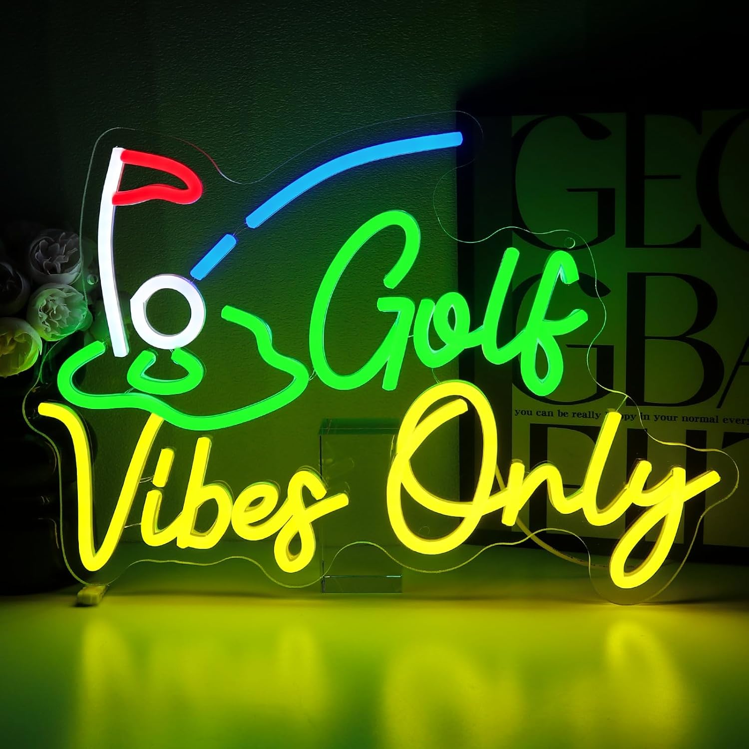 Golf Vibes Only Neon Sign – US - đánh giá và giá Home Gym Vibes