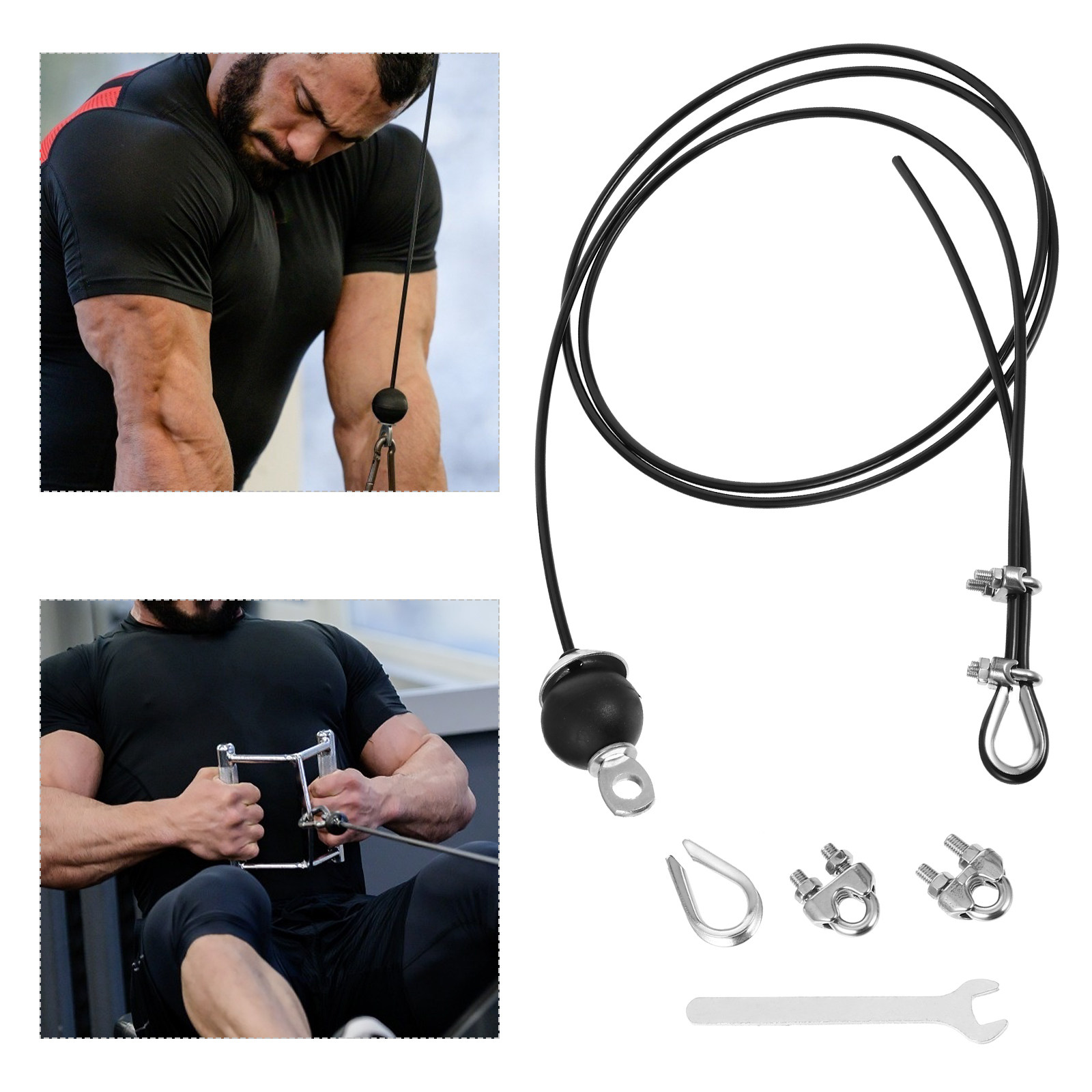 1Set DIY Adjustable Gym Wire R - đánh giá và giá Home Gym Equipment Diy