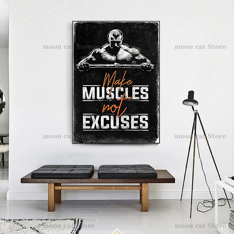 Tập Thể Dục Thể Thao Poster Th - đánh giá và giá Home Gym Quotes