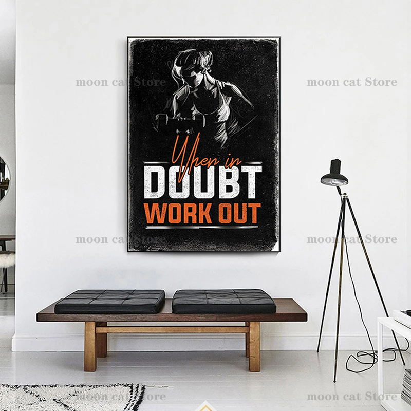 Tập Thể Dục Thể Thao Poster Th - đánh giá và giá Home Gym Quotes